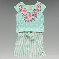 Conjunto Livy Flores - 6236