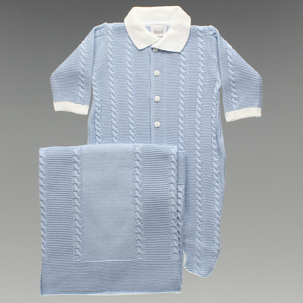 Saida De Maternidade Bua Indigo 9426 Alo Bebe
