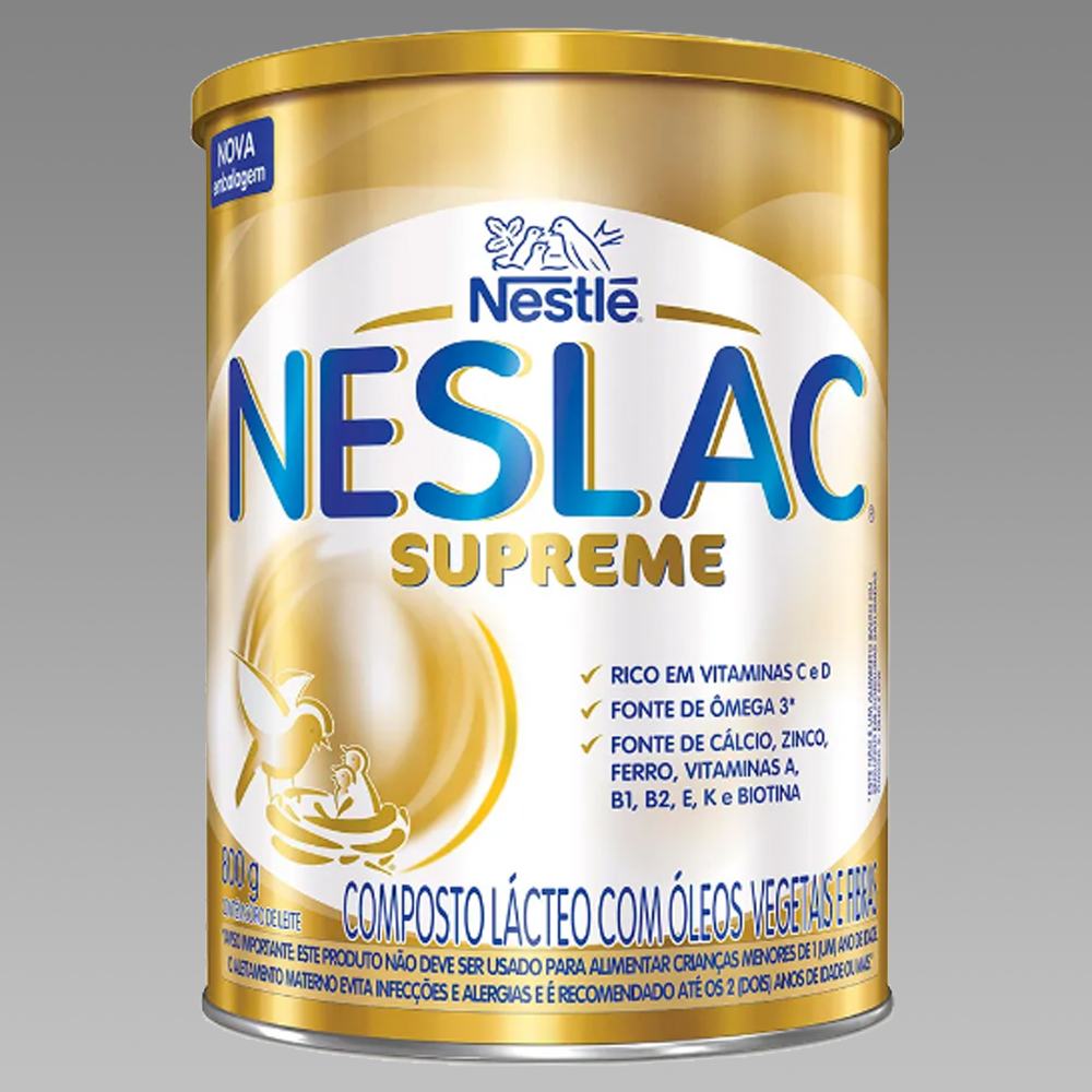 Composto Lacteo Neslac Supreme 800 Gramas (7891000119976)