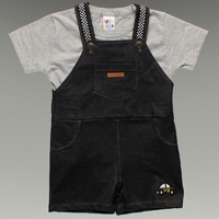 Conjunto Jardineira/Camiseta - 43779