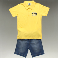 Conjunto Jeans/Polo West Coast - 9356A