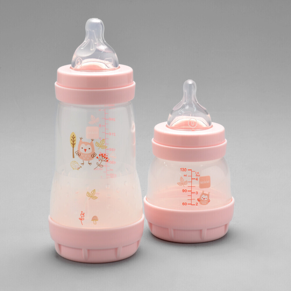 MAM Biberon Easy Start Anticolica 2x160ml - Flusso Lento Per Neonati, Base Ventilata, Auto-Sterilizzante - Foto 7