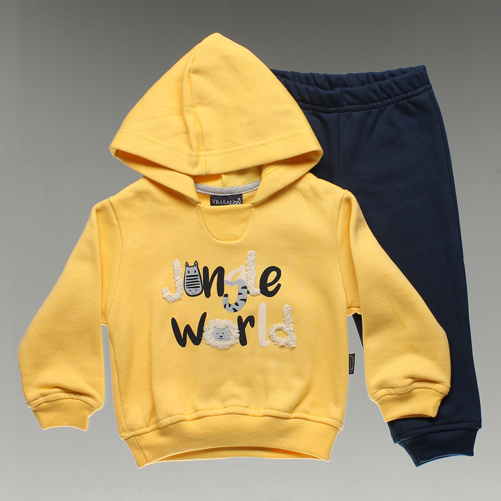 toddler yellow moletom com capuz